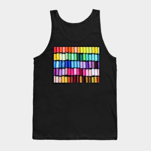 Cotton reels photography Tank Top